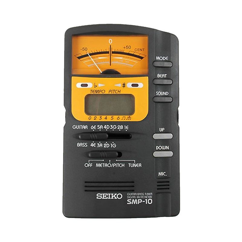 Seiko SMP-10 Guitar/Bass Tuner-Digital Metronome